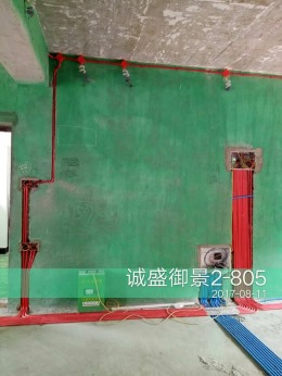诚盛御景水电工艺展示