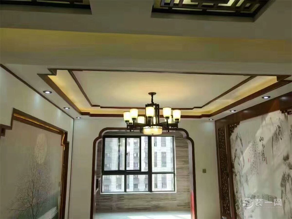89平中式风格在线工地装修